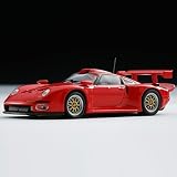 京商オリジナル 1/64 ポルシェ911GT1 1996 / レッド 完成品