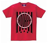 HOORAY(フーレイ) ダンス 衣装 ヒップホップ キッズサイズ スターロゴTシャツ M レッド