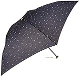 ワールドパーティー(Wpc.)雨傘折りたたみ傘ネイビー50cm超軽量90gジェムリボンミニAL-012NV