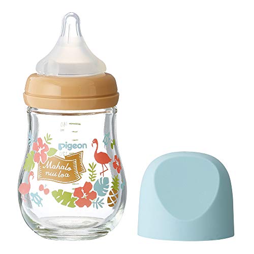 Pigeon Baby bottle to reliably support the breasts 160ml Hawaii JAPAN