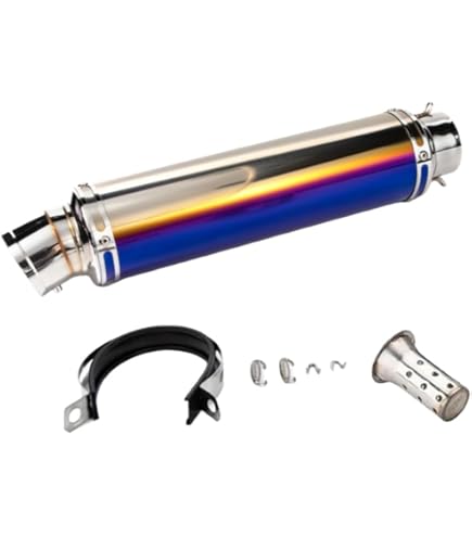 Amazon | Realize 汎用サイレンサー 100φ×450mm 差込径 60.5φ カール