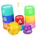 iplusmile 1 セット Pp おもちゃ 犬 おやつ ボール ウサギ 入れ子 カップ 入れ子 おもちゃ