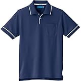 クロダルマ 半袖ポロシャツ ネイビー 26621 4L