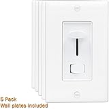 Enerlites 59302 Three-Way Universal Dimmer Switch for 150W-LED, CFL, Incandescent, Halogen Bulbs (Wh