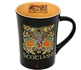 Black Celtic Design Tea and Coffee Mug