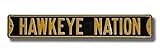 Iowa Hawkeyes Hawkeye Nation Street Sign