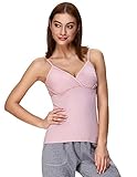 レディース ストレスフリー 睡眠キャミ カジュアル 産前産後 インナー 肌触り良い #13 L