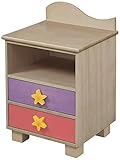 Room Magic Grey Wash Nightstand, Tropical Seas [並行輸入品]