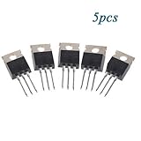 トランジスタ，SODIAL(R)5ｘIRFZ44N IRFZ44　電力トランジスタNチャネル　49A49アンペア55V