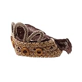 ノーブランド品 ベビー　出産祝い　誕生日　記念写真　撮影　寝相アート　道具　ヘアバンド　クラウン　ハット　ターバン　ヘアアクセサリー　全9パタン選べる - ＃5