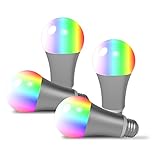 aitechhome Bluetoothスマートlight- multicolor-調光機能付きマルチカラーディスコライト – Wake Upライト& Sleepingナイトライトスマートフォン制御さ
