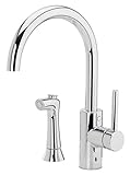 Pfister Solo 1-Handle Kitchen Faucet with Side Spray, Polished Chrome [並行輸入品]