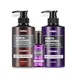 【KUNDAL/クンダル】シャンプー500ml＆トリートメント500ml＆ヘアセラム100ml ＃ピンクグレープフルーツ＃ハニー＆マカデミアヘアケア３種セット＃グレープフルーツの爽やかな香り#詰め替え用#リフィール＃ヘアオイル＃ネイチャーシャンプー＃プロテイントリートメント