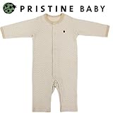 【プリスティン】てんとう虫　水玉ニットカバーオール　80cm