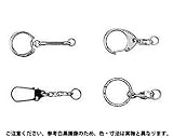 キーホルダー 表面処理(塗装ｼﾙﾊﾞｰ（銀色）) 規格(IKE-12) 入数(100) 【キーホルダー　ニッサチェイン製シリーズ】