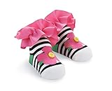 マッドパイ ベビー靴下 ソックス ストライプ ピンクフラワー 91542039 0-12M