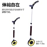 nullie ロードメジャー ウォーキングメジャー 大型液晶画面で視認性良好！ カウント メジャー 軽量 丈夫 高性能 精度と利便性の特化型