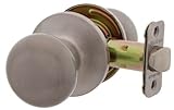 MaxGrade 100WAT15 Watson Passage Hall/Closet Door Knob Lockset Satin Nickel [並行輸入品]