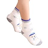 Plus Nao(プラスナオ) 子供用 ソックス 靴下 ジュニアソックス ジュニア靴下 子供靴下 くま 雪柄 全5色 女の子 男の子 3歳-8歳 肌着 下着 くつ下 ジュニア 子供 5-8歳 レッド