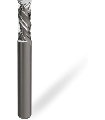 Amazon.co.jp: RG 1枚刃 φ6超硬エンドミル D6 アルミ、樹脂、木工