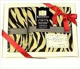 出産祝い ギフト すぐ使える ベビー おむつ替えマット＆おむつポーチ２点/カカオゼブラ