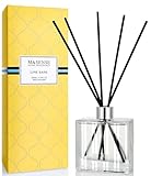 M&SENSE リードディフューザー 人気 200ml 約3ヶ月 ライム&バジル（Lime Basil ルームフレグランス 芳香剤 7本リードスティック付き 室内 部屋用 女性 誕生日 プレゼント 感謝祭 贈り物