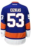Casey Cizikas新しいYork Islanders ReebokプレミアホームジャージーNHLレプリカ L