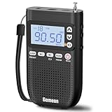 J-618 ワイヤレスイヤホンに接続可携帯 ラジオ ブルートゥース 送受信機能 高感度 おしゃれ 小型 AM FM ワイドFM 放送局手動プリセット選局 マイクロSDカード（一曲リピート、ランダム再生、全部再生対応） イヤホンジャック ブルートゥーススピーカーに接続可 スリープ タイマー搭載 ストラップ付き ポータブル ポケットサイズ 2000mAhバッテリー内蔵 音量50で20時間聞ける