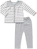 Angel Dearベビー女の子カーディガン&パンツ(ベビー) -gray カラー: グレー