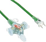 ハタヤ 2P延長コード 10m グリーン SX103G