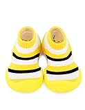 【OSABASA】ベビーファーストシューズラバーソックススニーカーGGOMOOSIN(コムシン)（男女兼用） KGSHSN01_KGSHSN010-YELLOW-11.5 [並行輸入品]