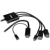 StarTech.com HDMI /DisplayPort /Mini DisplayPort - HDMI 変換アダプタケーブル 2m DPMDPHD2HD