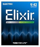 ELIXIR 19002 OPTIWEB Super Light 09-42 エレキギター弦×3セット
