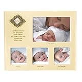 Grasslands Road New Beginnings Baby Frame Cream Ceramic Love Multiple Opening 9-1/8 by 11-Inch [並行輸入