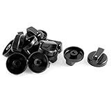 uxcell ガスストーブノブ ガスこんろ オーブンスイッチ 点火ツマミ コントロールノブ