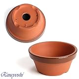 KANEYOSHI 鉢 陶器 植木鉢 ダ温鉢浅 3号