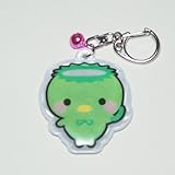 アニマル反射キーホルダー　鈴付　カッパ