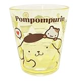 ポムポムプリン[透明プラコップ]クリアカップ/イエロー サンリオ