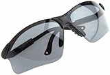 Forney 55405 Safety Glasses, Scorpion with Black Frame, Gray by Forney