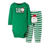 Carter's PANTS ユニセックス・ベビー US サイズ: 12 Months カラー: グリーン