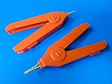 ＜充電クリップ　Ｃタイプー赤＞　コードなしクリップ　2個セット＜1zi-098＞