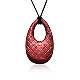 Siliconies Metallic Egg Pendant (Teething, Nursing, Sensory) - Discounted due to uneven coloring (Me