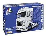 プラッツ イタレリ 1/24 メルセデス・ベンツ アクトロス MP4 ギガスペース ショウ・トラック プラモデル IT3935