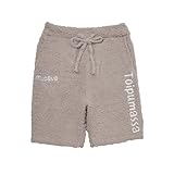 モールニットショートパンツ メンズ Lサイズ L.GRAY｜ルームウェア パジャマ もこもこ 部屋着 ナイトウェア 暖かい かわいい おしゃれ メンズ レディース｜mucava ムカバ むかば 公式