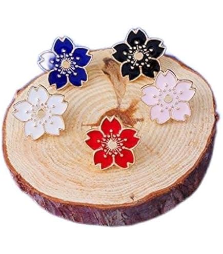 【新品 未連携 おまけ付き】バラの花びら ピンバッジ ピンバッジ バラの花びら – thatskyshop JP