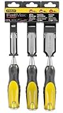 Stanley16-970FatMax 3-Piece Wood Chisel Set-3PC FM WOOD CHISEL SET