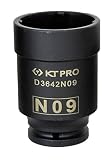 King Tony KT Pro D3642N09 3/4-Inch Drive Bearing Locknut Socket [並行輸入品]