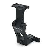 UNタイプ FAST FTC OMNI 2.91" Magnifier Mount G33/G43/G45 対応マグニファイアマウント QD レバーマウント フリップ可動式マウント20mmレールに対応 クイックデタッチ マウント レプリカ セットアルミ合金製 (ブラック)