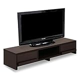 LOWYA （ロウヤ） テレビ台 テレビボード 木製 ディスプレイ収納 ～50型 幅150cm 【typeA:スクエア脚】 ダークブラウン おしゃれ 新生活