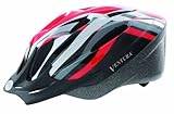 Ventura Youth Cycle Helmet (Red/Black/White/Silver, Medium) [並行輸入品]